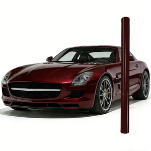 Pellicola Adesiva per Auto di Alta Qualità, Rosso Romano, per Personalizzazione Carrozzeria - Product Image 1