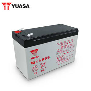 Высококачественные аккумуляторные батареи с регулируемым NP7-12 клапаном YUASA, свинцово-кислотные аккумуляторы глубокого цикла - Product Image 3