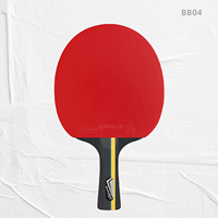 Raquette de tennis de table professionnelle en bois avec personnalisation approuvée