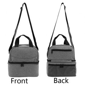 Thermal Cooler Bag WIth Shoulder Strap Oxford Cloth Picnic Portable <b>Insulated</b> Bag <b>Lunch</b> <b>Box</b> Picnic Basket Waterproof - Product Image 5