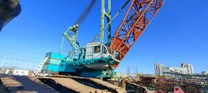 Con Luffing JIB grúas usadas hidráulicas Kobelco 300 350 Ton 7300 Crawler Crane para la venta - Product Image 5