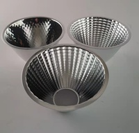 Reflector COB Parabólico Aluminizado para Luz LED de 75 mm