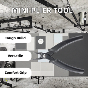 OEM pinset Mini baja tahan karat dapat disesuaikan alat pembuka cincin pemisah multifungsi dengan pegangan pegangan lembut - Product Image 3