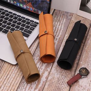 Étui de rangement portable en cuir PU pour montres, pochette de voyage pour montres, emballage de bijoux, cadeaux promotionnels d'affaires - Product Image 1