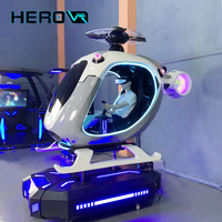 HEROVR Équipement de Jeux VR Course Hélicoptères Réalité Virtuelle Simulateur de Jeux VR pour Enfants