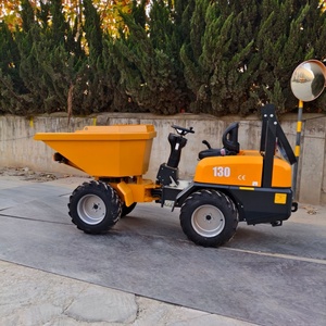 Petit camion benne de chantier diesel 4x4 pour le transport de paillis et de <span class=keywords><strong>terre</strong></span> de surface dans les travaux d'aménagement paysager - Product Image 3
