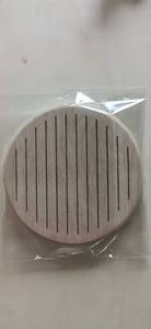 15cm Round <strong>Oak</strong> Letter Board Wood <strong>Circle</strong> with Plastic Letters - Product Image 3