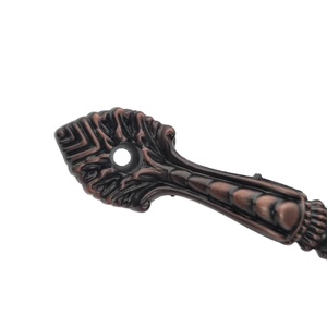 Manijas para Puertas de Armarios, <span class=keywords><strong>Tiradores</strong></span> de Armario de <span class=keywords><strong>Cocina</strong></span> <span class=keywords><strong>Vintage</strong></span>, <span class=keywords><strong>Tiradores</strong></span> de <span class=keywords><strong>Muebles</strong></span> de Aleación de Zinc Retro, Estilo Antiguo, Color Cobre, AC - Product Image 3