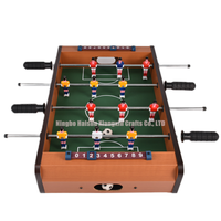 Table de football miniature en plastique pour enfants, jeu de table de soccer double parent-enfant, terrain de jeu vert, jouets en gros
