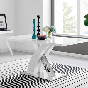 Mesas de Comedor Extensibles de Estilo Nórdico con Panel Superior de MDF, Juego de Mesas de Comedor Cuadradas de Lujo para 6 Personas - Product Image 3