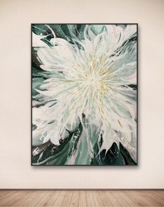 SJ ภาพวาดสีน้ำมันทำมือสั่งทำศิลปะทำด้วยมือของจีนภาพวาดสีน้ำมันบนผืนผ้าใบติดผนังภาพวาดทิวทัศน์ธรรมชาติที่แขวน - Product Image 4