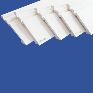 Moulure murale intérieure en polyuréthane Panneau moulures en PU Apprêt blanc décoratif <span class=keywords><strong>lambris</strong></span> en PU - Product Image 4