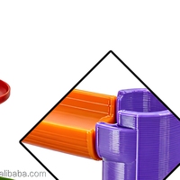 Juego de Pistas de Canicas Impresas en 3D con Tecnología FDM, Rampas en Espiral, Embudo, Juguete Educativo STEM para Niños, Personalizado OEM