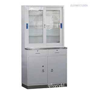 Xinyuchen Medical Stainless Steel Storage <b>Cabinet</b> 304 Steel 2 Door Key <b>Lock</b> Hospital <b>Cabinet</b> - Product Image 4