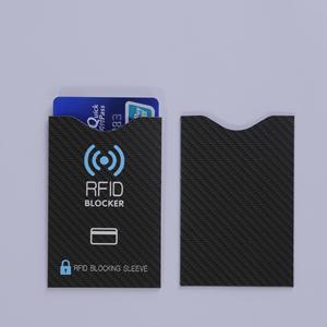 Logo personalizzato sottile RFID blocco carta di identità della banca custodia in rame carta di alluminio foglio di carta di credito Visa carta protettore - Product Image 2
