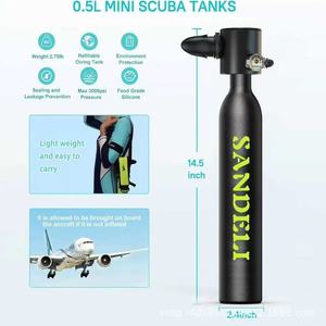 Nouvel ensemble d'équipement de plongée <span class=keywords><strong>sous</strong></span>-marine SANDELI 0,5L <span class=keywords><strong>Mini</strong></span> Scuba Por, vente en gros d'usine, style 026 - Product Image 5