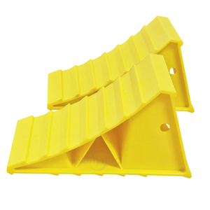 Cales de roue premium en plastique pour remorque, camping-car, voiture – Stabilisateurs antidérapants pour stationnement – Vente en gros - Product Image 1