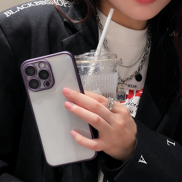 Original Color Titanium Metal Electroplating Matte for iPhone 16 Case for Apple 15 Pro Max with Lens for Mobile Phones 13