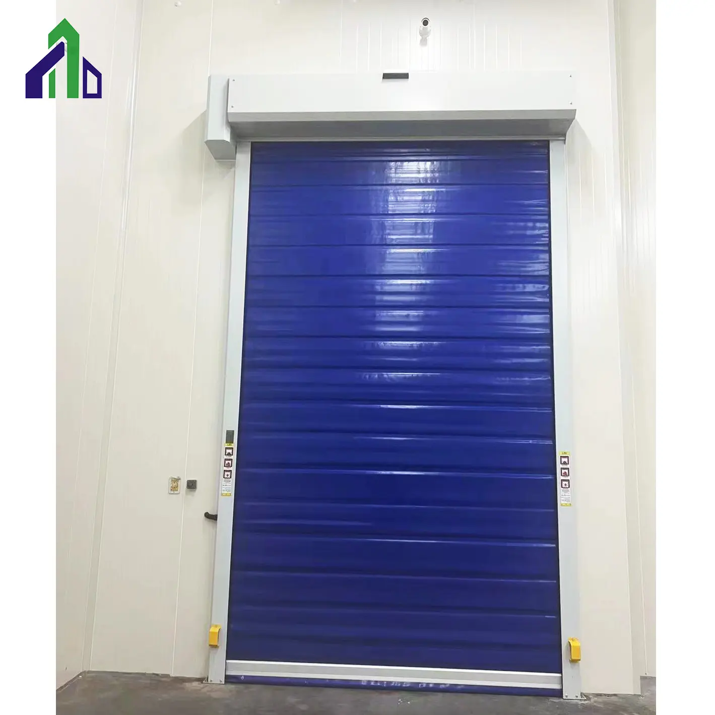 Jianda High Speed Roller Shutter Auto Rapid Action Roll Up Vriezer Deur Pvc Deur