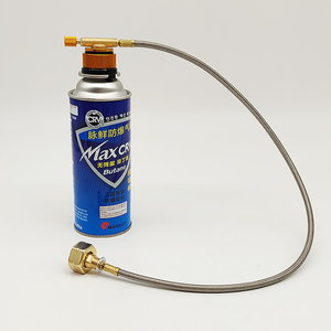 Brander Lpg Flat Cilinder Tank Koppeling Container <span class=keywords><strong>Adapter</strong></span> Slang Voor Rusland <span class=keywords><strong>Outdoor</strong></span> Camping Gasfornuis Propaan Navulling <span class=keywords><strong>Adapter</strong></span> - Product Image 2
