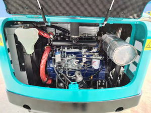 Maquinaria China 1,5 T 1500kg Mini excavadora máquina de excavación con motor diésel Kubota cabina cerrada - Product Image 5