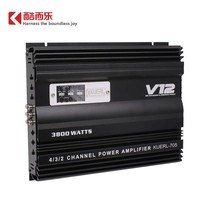 Amplificateur de puissance automobile V12 à quatre canaux 12V, 705 quatre voies 20Hz-20kHz, pour approvisionnement direct transfrontalier