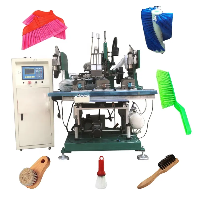 CNC plastic filament for broom extueder machine tufting machine wooden brush making machines