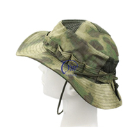 Topi kupluk memancing kamuflase, topi matahari taktis memanjat luar ruangan kustom untuk musim panas