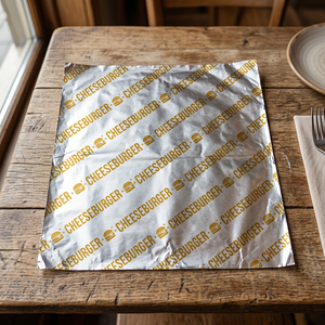 LOKYO - Papel Aislante para Hamburguesas, Papel para Envolver Hamburguesas de <span class=keywords><strong>Pollo</strong></span>, Papel de Aluminio Antigrasa, Papel para Envolver Comida Rápida - Product Image 6