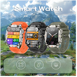 Hv17 <span class=keywords><strong>smartwatch</strong></span> cho nam giới với Led đèn pin BT gọi điện thoại Heart Rate ngủ Tracker IP68 không thấm nước 2.1 ''Thể Thao Vòng đeo tay thông minh đồng hồ - Product Image 2