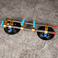 Nouveau style FY-RS-009 150MM 6 pouces Ligne de sécurité anti-fuite à ventouse à double barre pour ajustement des joints à angle droit