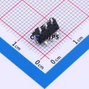 HX MST22D18G2 Slide Switch SMD Switch Double Pole Double Throw Rectangle Pin Header SMD Tab 9.1mm - Product Image 2