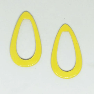 Boucles d'oreilles créoles de style mignon faites à la main du Vietnam Offre Spéciale bijoux de cadeau de breloques de mode en corne - Product Image 3