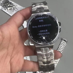 <span class=keywords><strong>Bracelet</strong></span> de <span class=keywords><strong>montre</strong></span> de luxe en métal pour hommes <span class=keywords><strong>Bracelet</strong></span> de <span class=keywords><strong>montre</strong></span> en acier inoxydable pour <span class=keywords><strong>Samsung</strong></span> <span class=keywords><strong>Galaxy</strong></span> <span class=keywords><strong>Watch</strong></span> 8 Classic <span class=keywords><strong>46mm</strong></span> WB0217S - Product Image 1