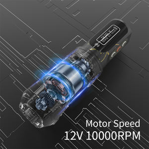 Máquina de pluma de tatuaje de batería inalámbrica 1500mAh Batería grande gradiente camuflaje tatuaje pistola Rca conector máquina de tatuaje rotativa - Product Image 4