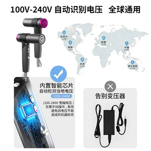 Foldable Mini Hair Dryer 100-240V DC Motor Plasma Constant Temperature Portable Travel Hair Care - Product Image 3