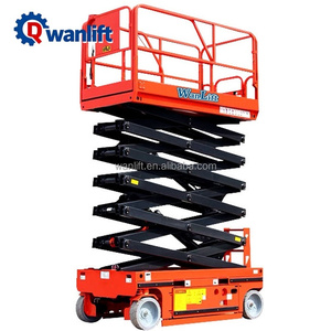 Platform Kerja Udara Bertenaga Baterai Listrik Penuh, Sistem Penggerak Hidrolik, Ketinggian Angkat 3m-20m, Kapasitas Angkat 2000KG - Product Image 5