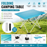 Tragbarer Moderner Klappbarer Camping-Esstisch |   Outdoor-Picknick-, Strand- und Reise-Aluminiumtisch |   Leichtgewichtig, verstellbar, einfach zu transportieren
