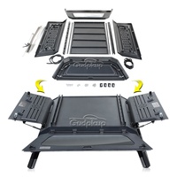 Capot rigide en aluminium personnalisé 4x4 étanche pour pick-up, compatible Hilux, Ford Ranger, Raptor, Gladiator