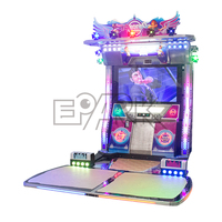Machine de danse disco chaude, machine de jeu d'arcade avec musique, originale