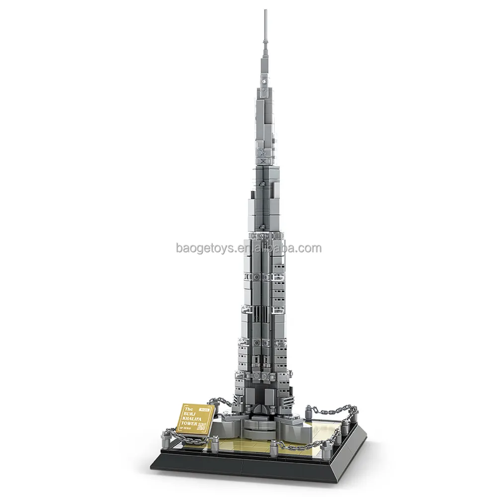 Wange Architectuur De Dubai Burj Khalifa Model Toren Speelgoed Kinderen Nieuw Voor Kinderen Speelgoed 2023 Educatief Nieuw Speelgoed 2021 Kinderen