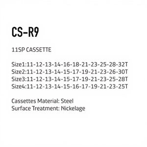 <span class=keywords><strong>Cassette</strong></span> para bicicleta de <span class=keywords><strong>carretera</strong></span> de 9-10-11 velocidades, casete para bicicleta de montaña <span class=keywords><strong>SHIMANO</strong></span> / S RAM de alta velocidad - Product Image 2