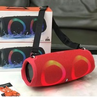 Enceinte portable Xtreme2, son puissant et basses profondes, son stéréo fort, lumière LED RGB, radio FM, lecteur de musique USB pour les fêtes en plein air