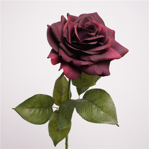 Rose artificielle rose de haute qualité, toucher réel, longue durée, écologique, décoration florale, marque <span class=keywords><strong>LIAI</strong></span>, intérieur/extérieur, pour la maison - Product Image 4