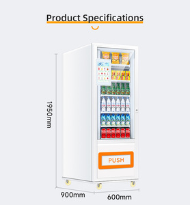 Máquina Expendedora de Bebidas y Snacks para Todo Tipo de Situaciones, Inicio con Poco Inventario para Ingresos Adicionales - Product Image 2