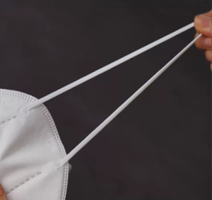 Aoya ay008 KN95 dùng một lần 5 lớp thoáng khí tan chảy phun vải Mặt nạ Mặt nạ điều chỉnh mũi Clip Chống bụi chống giọt - Product Image 5