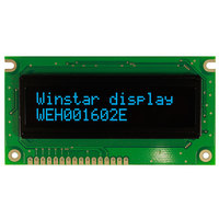 Module OLED 16x2 caractères WEH001602E Température de fonctionnement -40°C ° C+80 ° Instrument industriel C