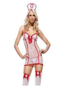 Fiestas Temáticas y Conjuntos de Lencería para Juegos de Rol Sensuales: Enfermera, Doctora, <span class=keywords><strong>Agente</strong></span> Encubierta, Cosplay - Juguetes Sexuales - Product Image 3