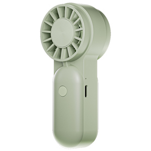 พัดลมมือถือขนาดเล็กแบบชาร์จไฟได้ พกพาสะดวก สกรีนโลโก้ได้ ขนาดพกพา - Product Image 1