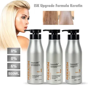 Deep repair keratin smoothing treatment nanoplastia hair straightening Treatment both easy for professional and home use